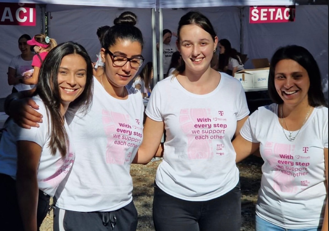 Fondacija Volonteri Crne Gore učestvovala na događaju Race for the Cure